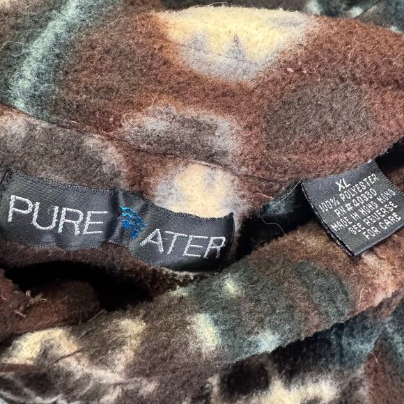 Men's Shacket Shirt Jacket Button Up Navajo Print Western Warm Outdoor size XL - Picture 6 of 6